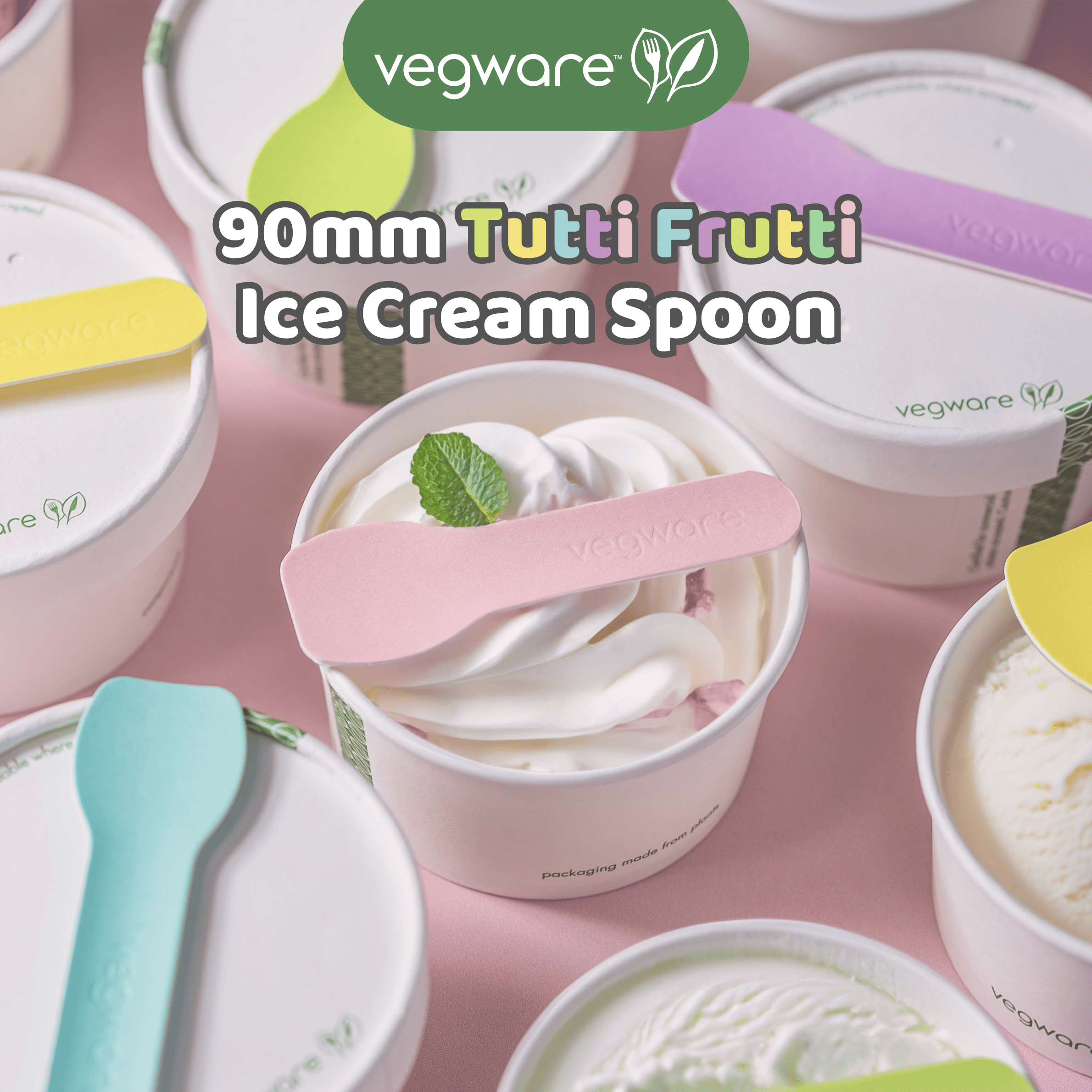 Scoop in Style: Tutti Frutti Spoons!