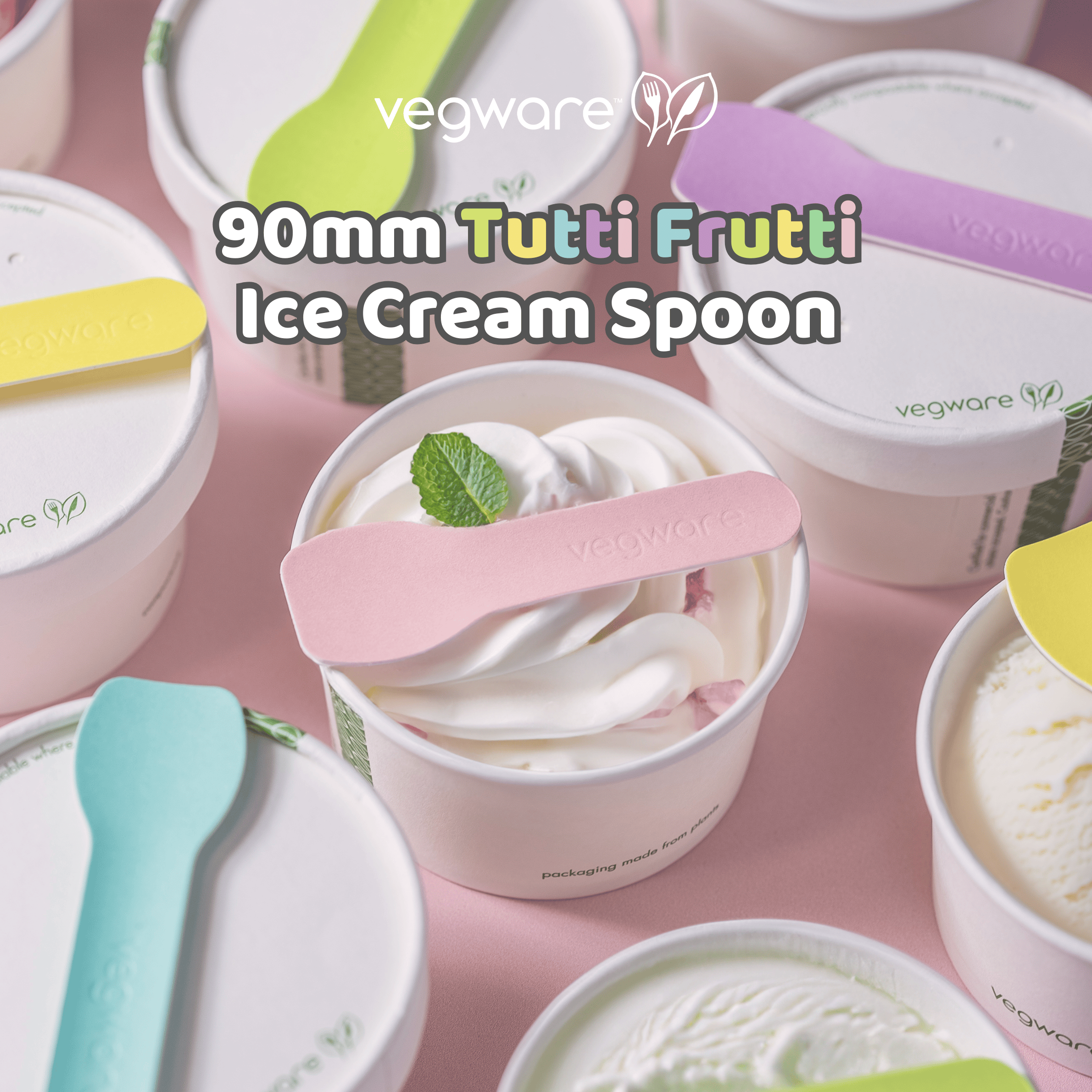 Scoop in Style: Tutti Frutti Spoons!